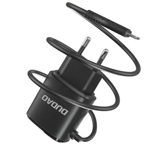 Wall charger Dudao DUD-A2ProL 2×USB 12W Lightning 1m Photo 2