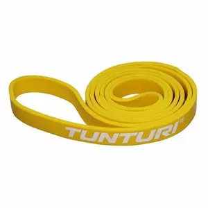 Эспандер-петля Tunturi Power Band Light Yellow — резиновая фитнес-лента с лёгким сопротивлением