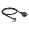 DeLOCK Network Extension Cable S/FTP RJ45 90° angled Cat.6A Photo 2