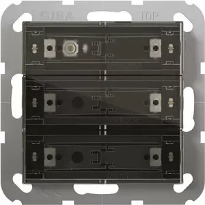 Gira touch sensor 4 Comfort 3-gang KNX, model 504300