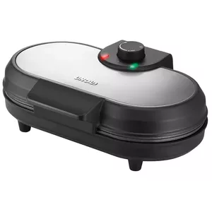 Unold PANCAKE MAKER American plāno pankūku panna 2 pankūka (-s) 1000 W Melns, Nerūsējošs tērauds