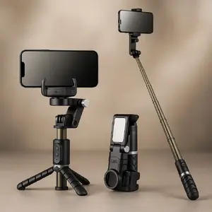 Gimbal Stabilizer Riff RF-Q18 Universal Smart 360° Rotation BT4.2 for Smartphones