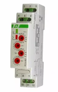Universal Time Relay FF PCU-507 230V, 2×8A Output, Adjustable Timing