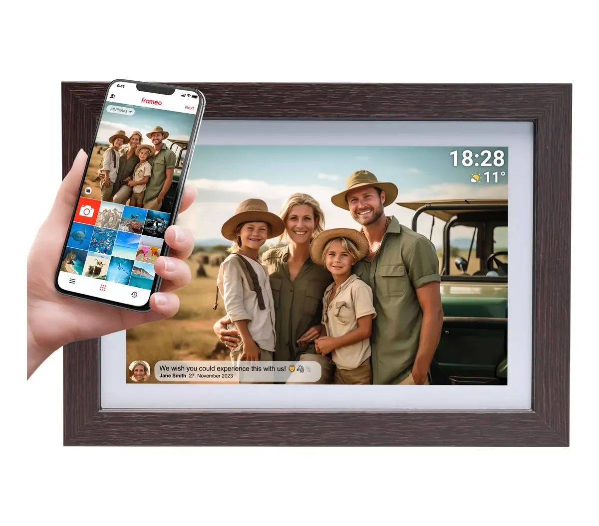 Digital Photo Frame Denver PFF-1042DWMK2 Photo 2