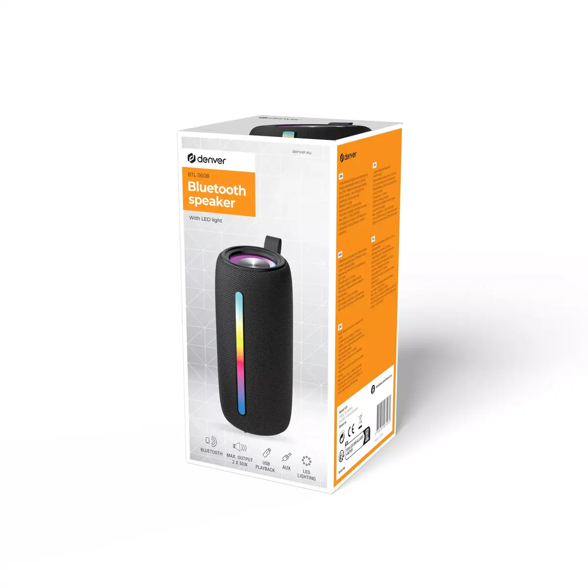 Mono portable speaker Denver BTL-360B 111151020780 Photo 4