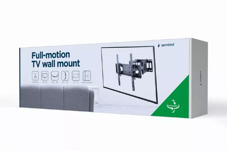 Gembird WM-55ST-04 stiprinājums 32"–55" Photo 14