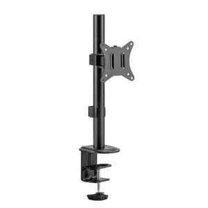 Monitor mount Gembird MA-D1-02 for 17"–32" screens, desk clamp/grommet, up to 9 kg, VESA 75x75–100x100, black