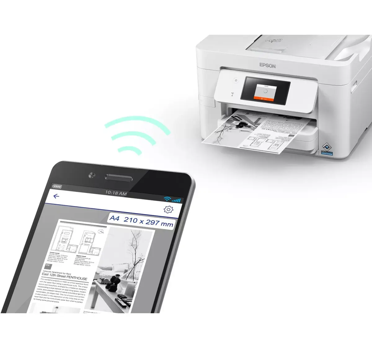Epson WorkForce Pro WF-M4619DWF daudzfunkciju printeris Photo 7