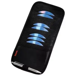Sun Visor Case Hama 17327 12 CDs Black