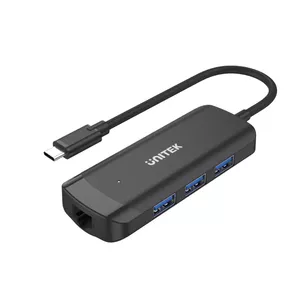 UNITEK H1110A interface hub USB 3.2 Gen 2 (3.1 Gen 2) Type-A 5000 Mbit/s Black