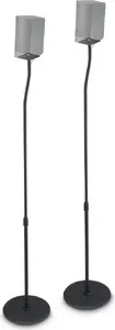 Speaker Stand Hama Lautsprecherständer Adjustable with Cable Management Black