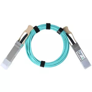 Fibre optic cable BlueOptics B4QY-BO QSFP56 to QSFP56 10 m orange