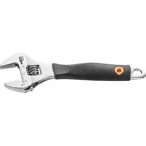 Adjustable wrench NEO tools 28 x 200 mm, Swedish-type with rubber handle (03-028)