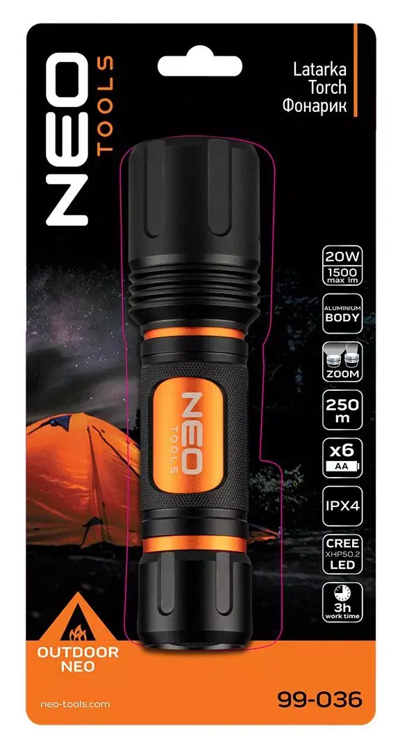 Фонарь NEO tools 99-036 Photo 4