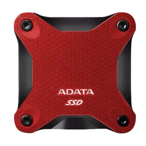 External SSD ADATA SD620 1 TB, Portable USB 3.2 Gen 2 (Micro-USB B), Read 520 MB/s, Write 460 MB/s, Shock resistant, Red