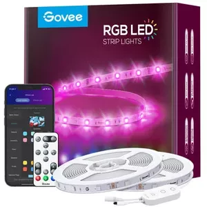 Govee RGB Smart Wi-Fi + Bluetooth LED Strip Lights(15m) [Energy Class A]