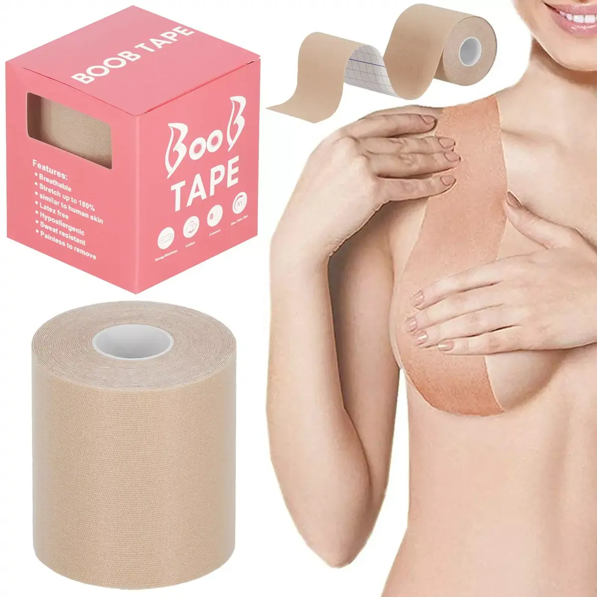Bust modeling tape Springos BA0002 5 m x 7.5 cm Photo 2