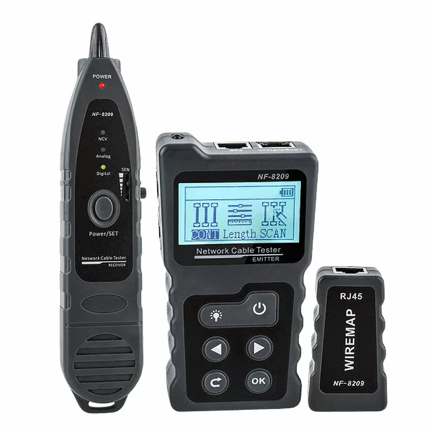 Kabeļu testers W-STAR WSNF8209 UTP ar