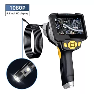 W-STAR WSNF112D-5 endoskopiskā kamera, 1080P HD, 4.3" LCD ekrāns, dubultā zonde 8 mm, 5 m pusciets kabelis