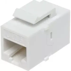 Keystone RJ45 to RJ45 Coupler FX-RJ45-G/RJ45-G/6, 6-port inline network connector