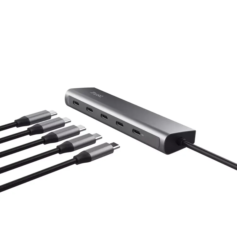 USB Hubs Trust Halyx USB 3.2 Gen 1 Type-C Photo 2