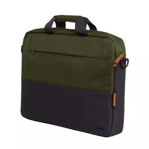 Portfelis Trust Lisboa 40.6 cm 16 collas Zaļš 2 nodalījumi