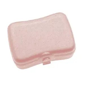 Контейнер для обеда Koziol BASIC ORGANIC, термопластик, розовый, 168×122×66 мм