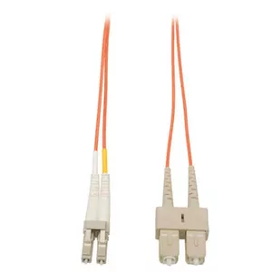 Tripp Lite N516-05M optisko šķiedru kabelis 5 m 2x LC 2x SC OFNR Oranžs