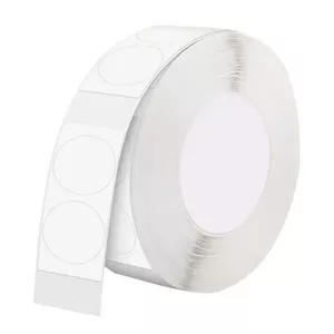 NIIMBOT thermal labels T 14×28 mm white round, 220 pcs, for direct thermal printers