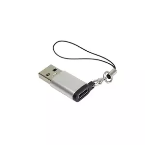 USB 3.0 adapter PREMIUMCORD kur31-32 Silver with hanging loop