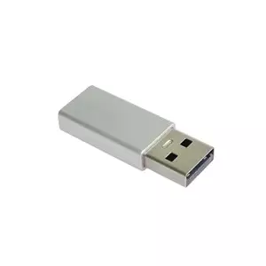 USB-C uz USB-A adapteris PREMIUMCORD kur31-33, sudraba, USB-C vīrietis — USB-A sieviete