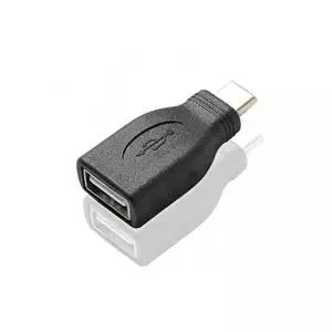USB adapter PREMIUMCORD kur31-36 Black — USB connector adapter, black