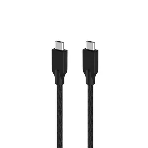 USB kabelis Genius ACC-C2CC-3A 1m USB C Melns USB 3.2 Gen 1