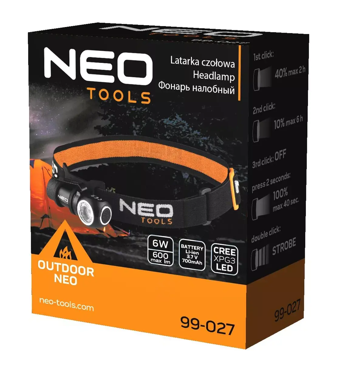 фонарь NEO tools 99-027 Photo 3