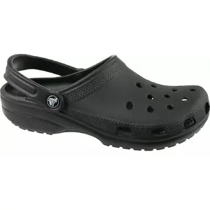 Сабо Crocs Classic Clog мужские чёрные р. 48/49 (модель 10001-001)