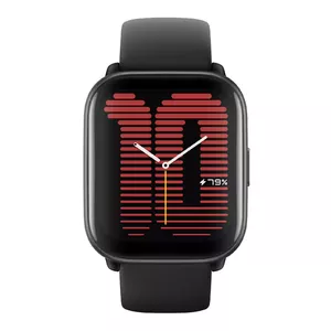 Amazfit Active 4,45 cm (1.75") AMOLED Digitāls 390 x 450 pikseļi Skārienjūtīgais ekrāns Melns GPS