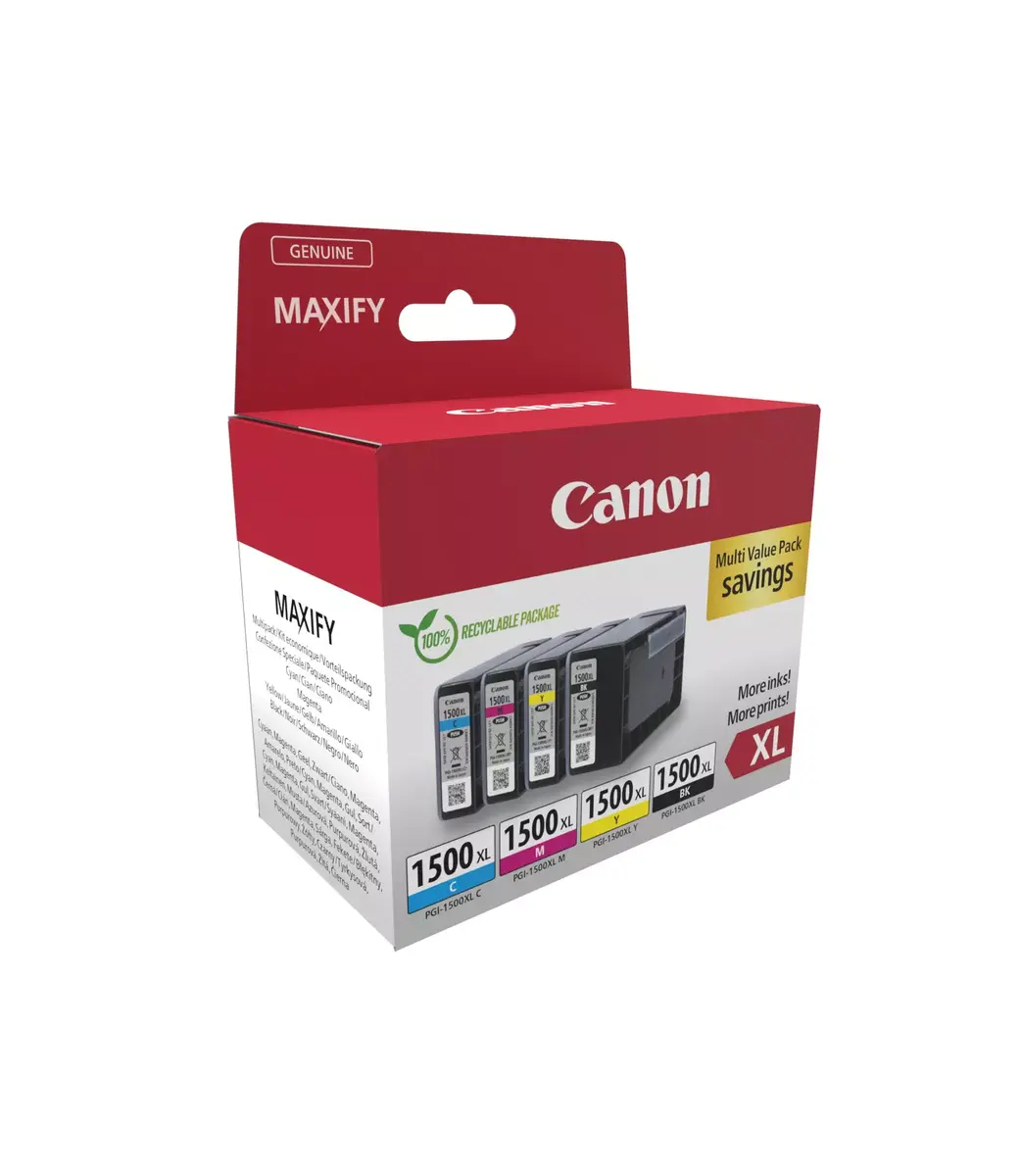 Kārtridžs Canon Ink 9182B010 PGI-1500XL XL BK,C,M,Y Photo 2