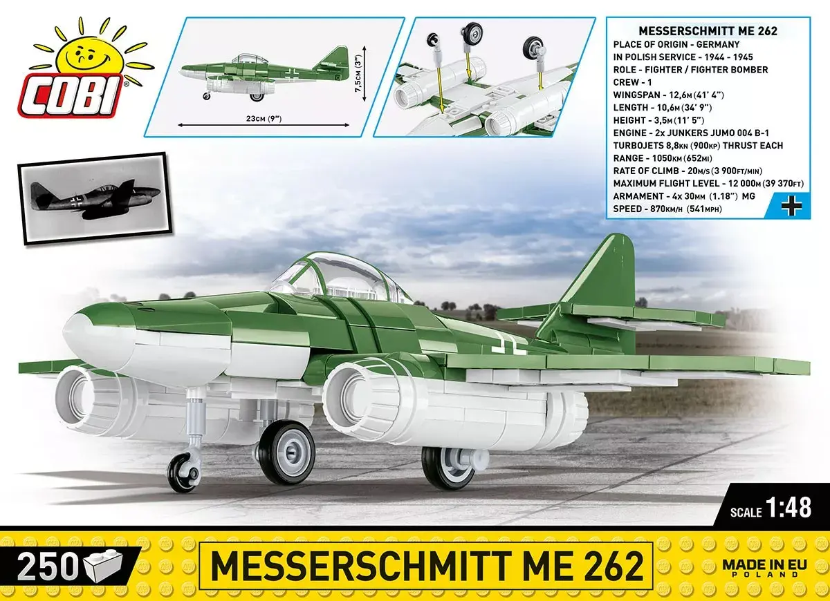 Konstruktors Cobi Messerschmitt Me 262 500 gab. Photo 2