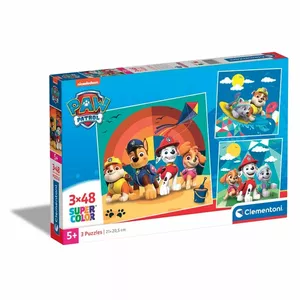 Пазл Clementoni Supercolor Paw Patrol, 48 деталей, 320×220 мм, 5+ лет