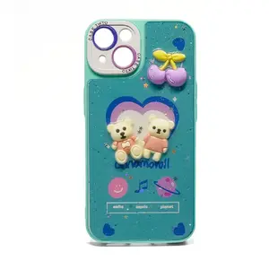Aizsargvāciņš Cartoon priekš Samsung Galaxy A34 — zils