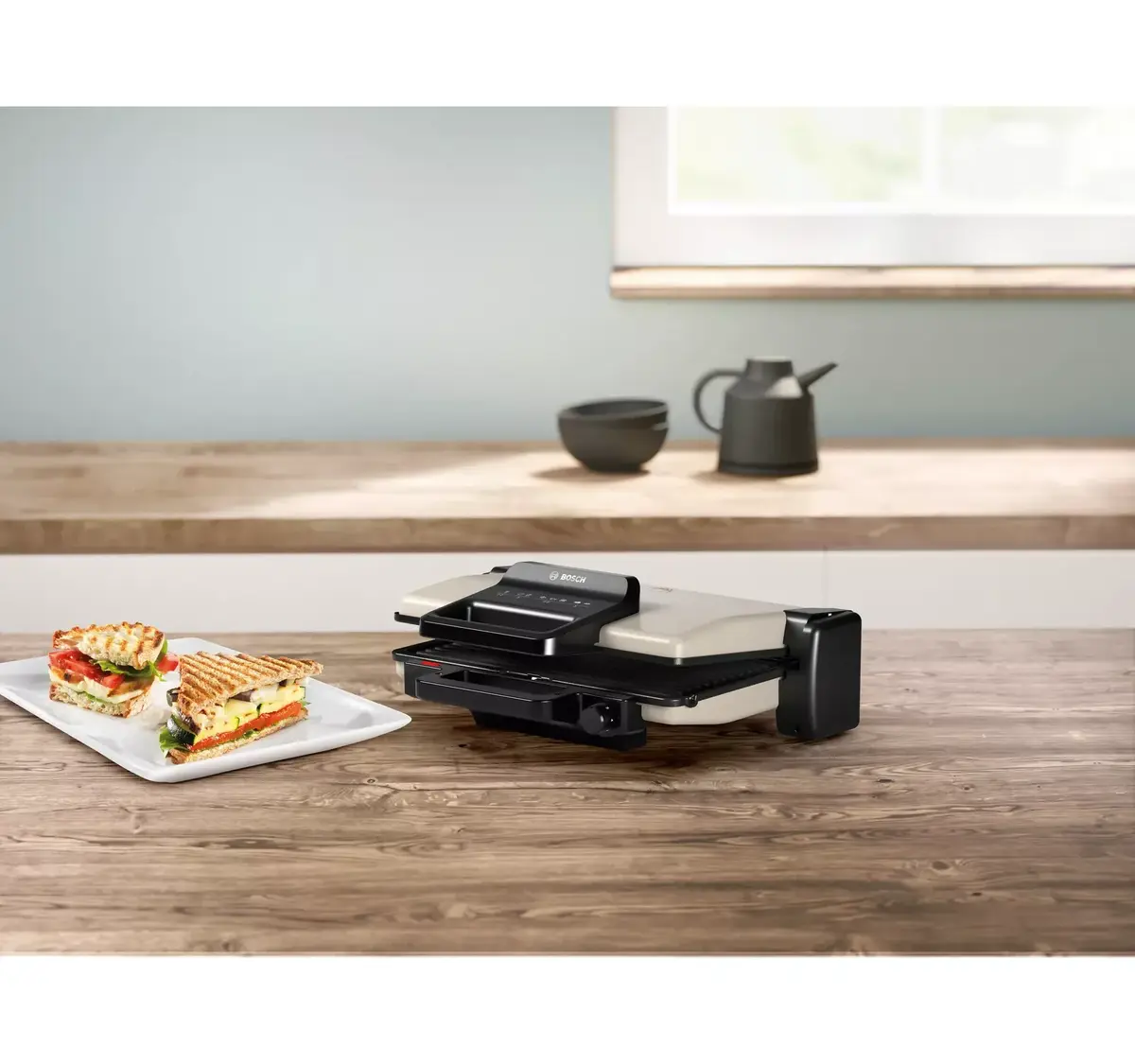 Контактный гриль Bosch TCG3302 Photo 11