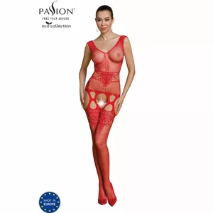 Bodystocking Passion One Size Red BS014