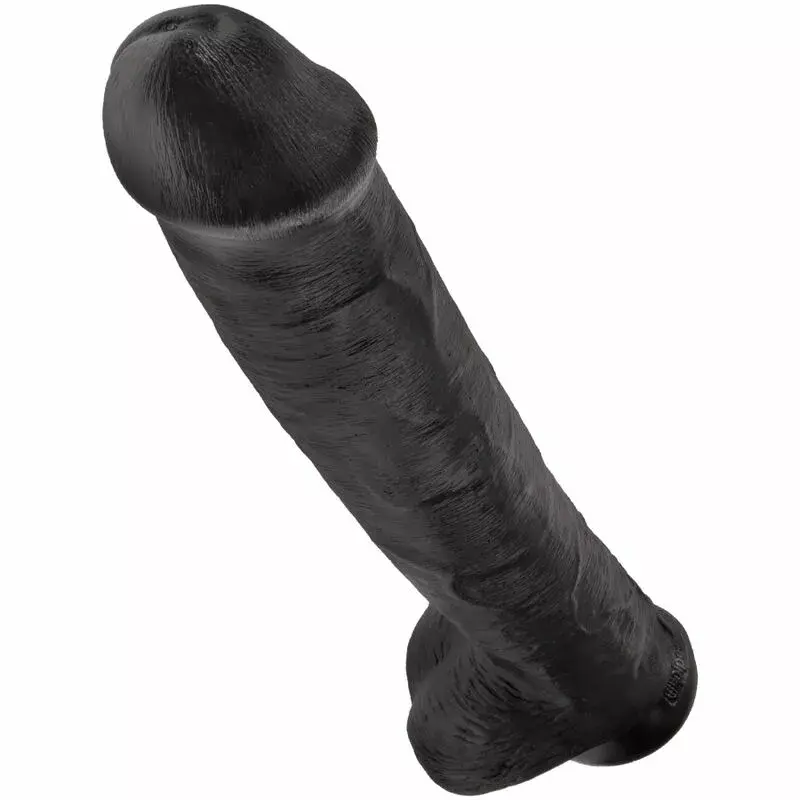 King Cock Realistic Dildo with Testicles 38 cm Photo 3