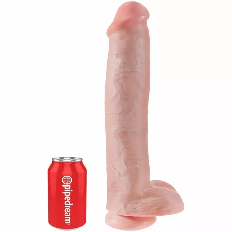 King Cock Realistic Dildo with Suction Cup 34.2 cm Photo 5