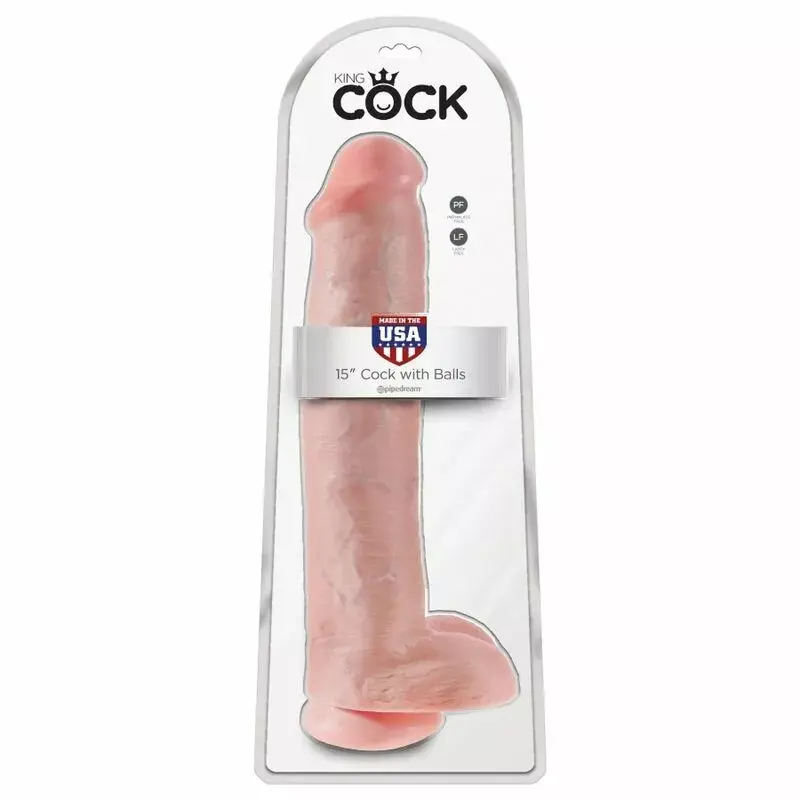 King Cock Realistic Dildo with Suction Cup 34.2 cm Photo 6
