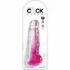 Dildo KING COCK CLEAR REALISTIC PENIS Photo 2