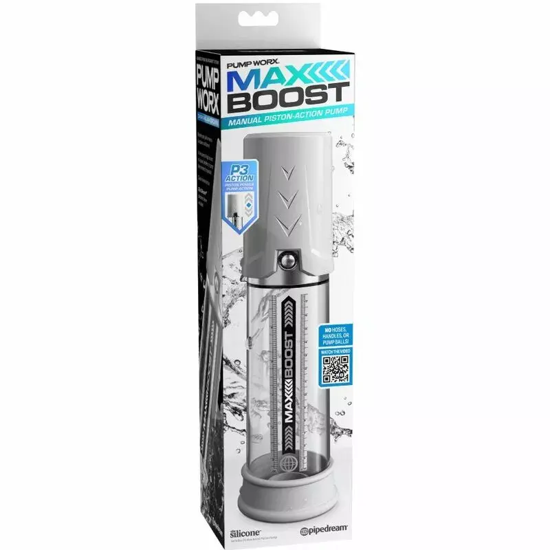 Помпа для пениса PUMP WORX MAX BOOST WHITE Photo 6