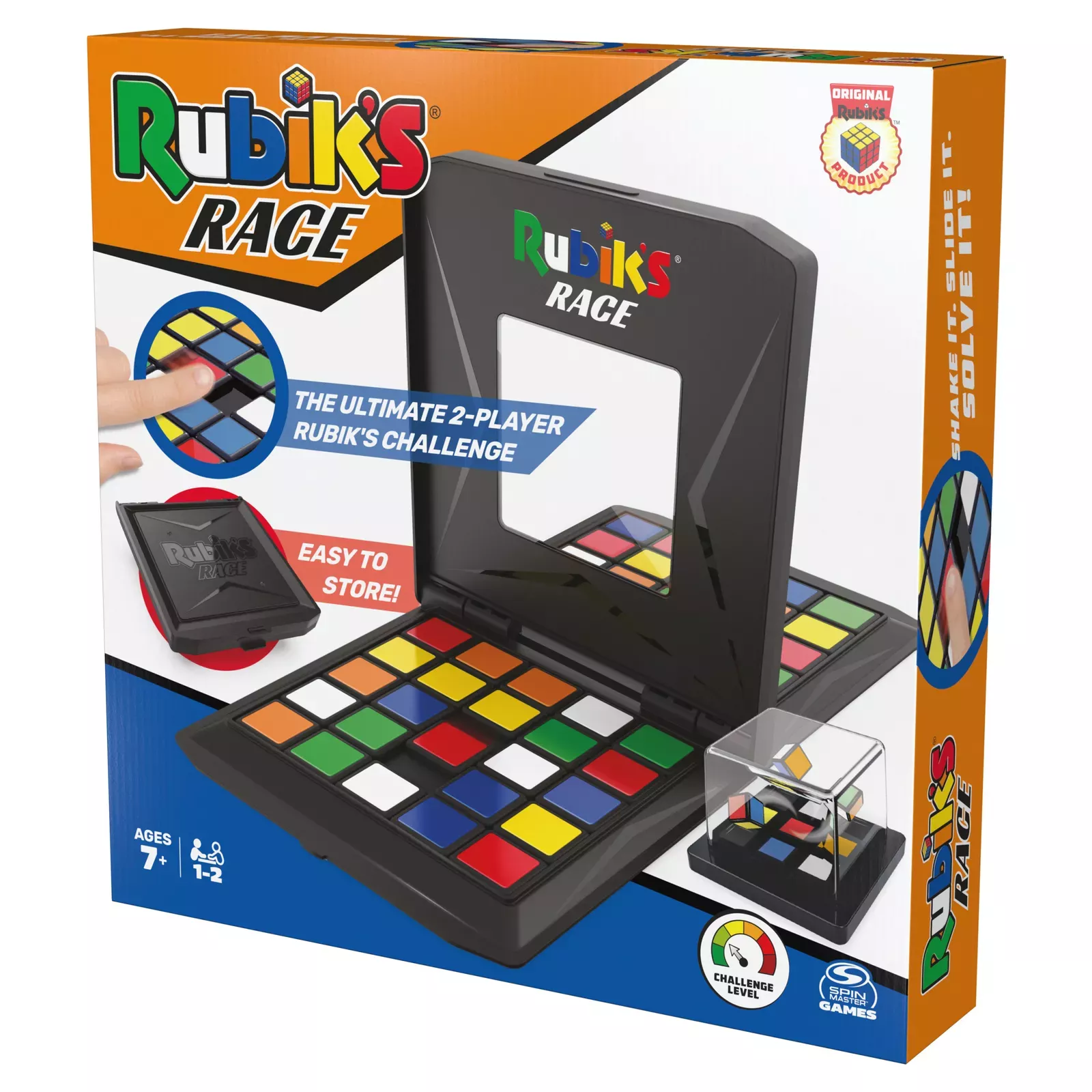 Rubik's, Games, Rubiks Race Is A Fast Paced Game For Two Players