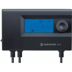 Heating and Hot Water Pump Controller Euroster E11E — central heating and DHW pump management