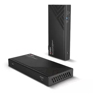 KVM Extender Lindy 150m Cat.6 DisplayPort 1.2 USB IR RS-232